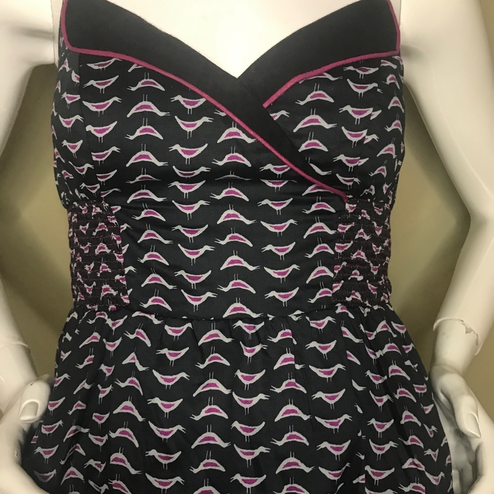 Free people bird print summer dress (4) - Picture 4 of 7